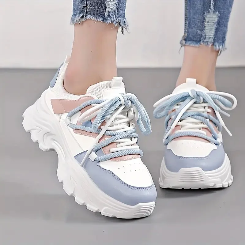 Sylvia Platform Sneakers — Cloud Slides