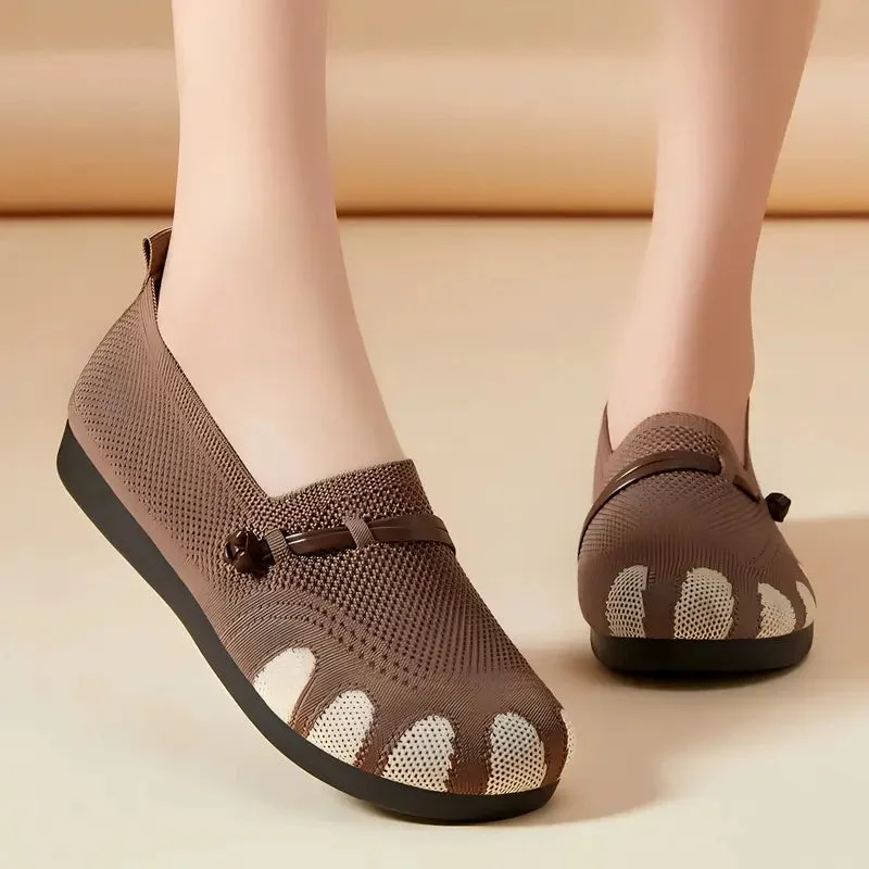 Tabitha Knit Toe Flats