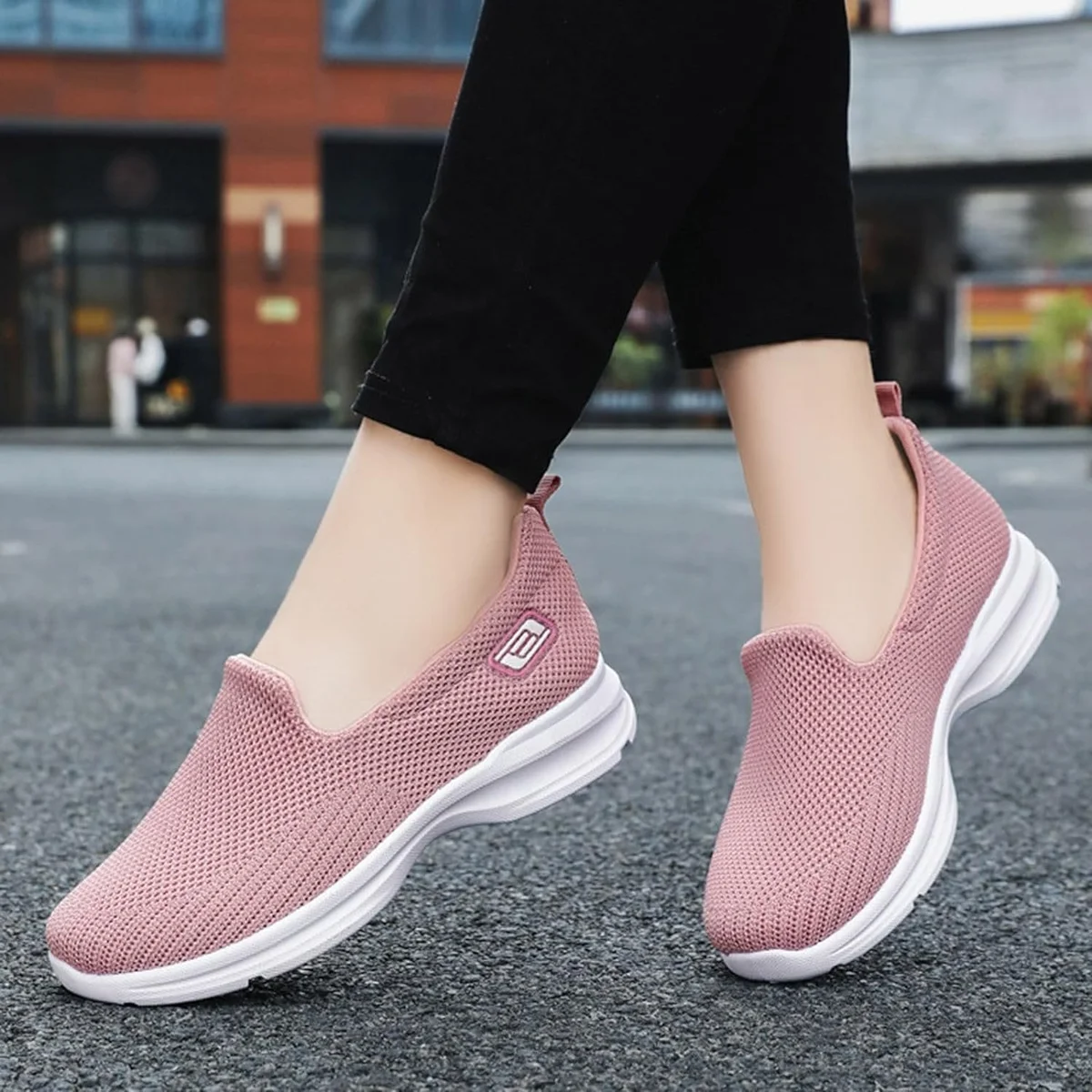Tennis Slip On Trainers