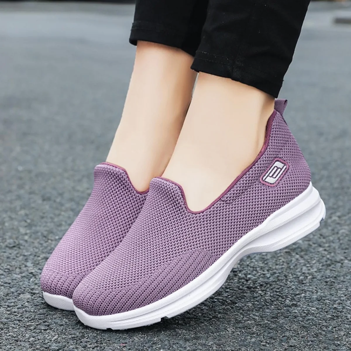 Tennis Slip On Trainers