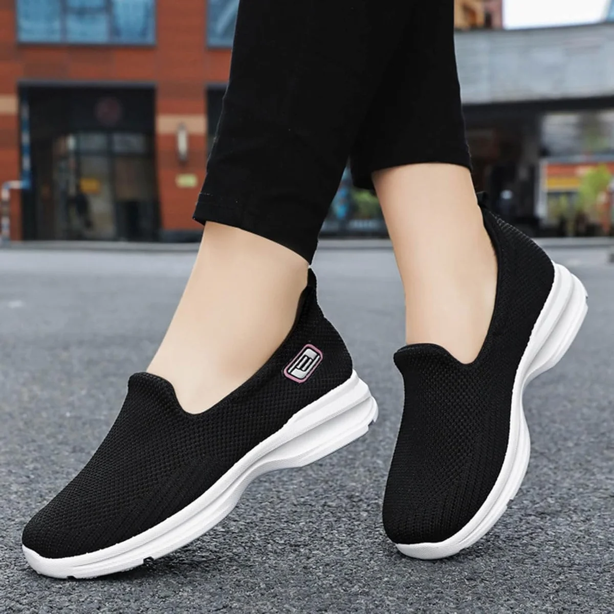 Tennis Slip On Trainers
