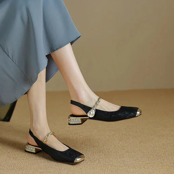 Twilight Crown Slingback Heel