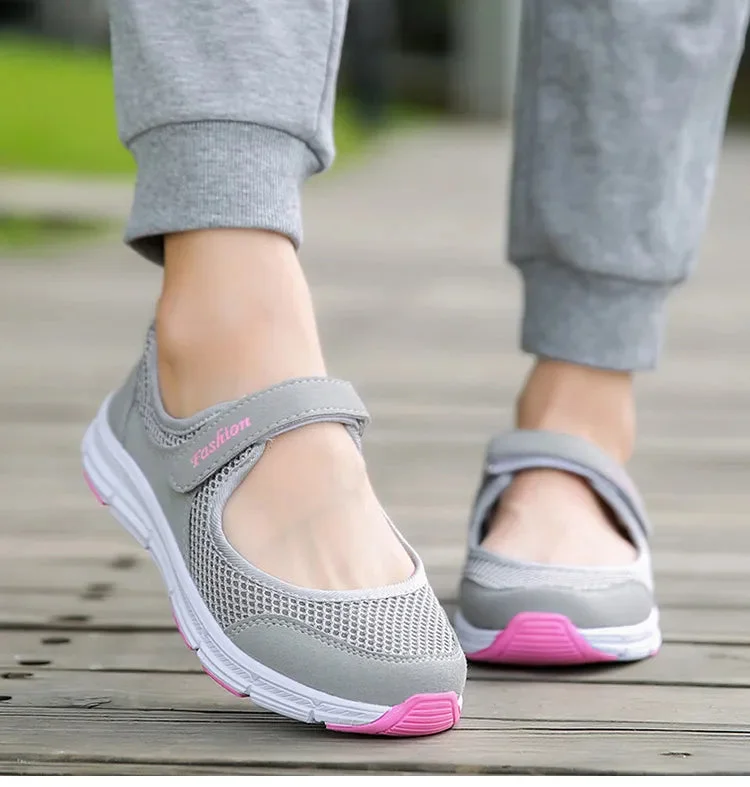 Women Mesh Slip-On Shoes