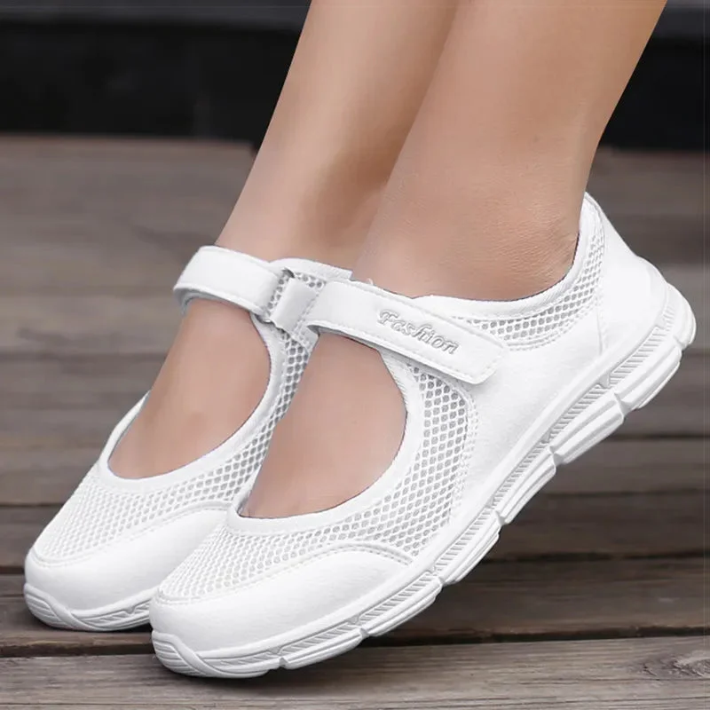 Women Mesh Slip-On Shoes