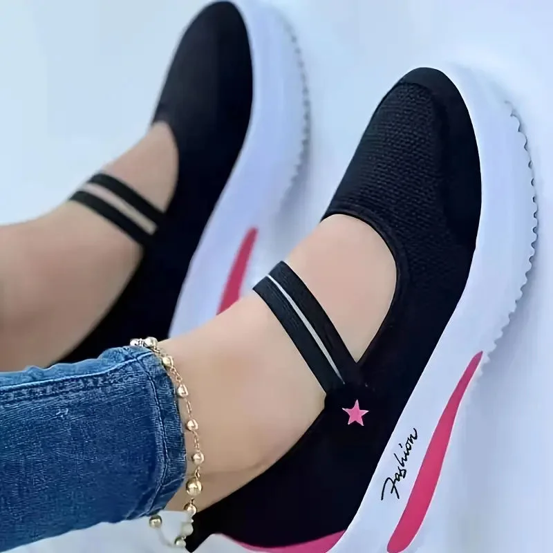 Women's Platform Casual Shoes — Cloud Slides