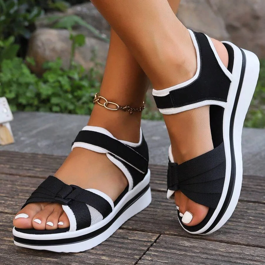 Wide Fit Espadrille Wedge